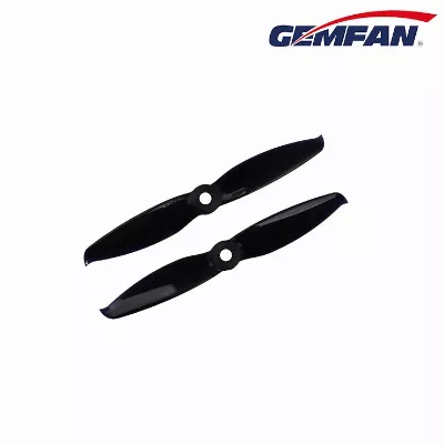 Gemfan 5152 5.1×5.2 Flash 2-Blatt-Propeller – Schwarz (2xCW, 2xCCW) 5 Zoll