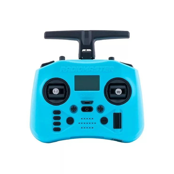 Radiomaster Pocket CRUSH ELRS FPV Fernsteuerung Iceberg Blue