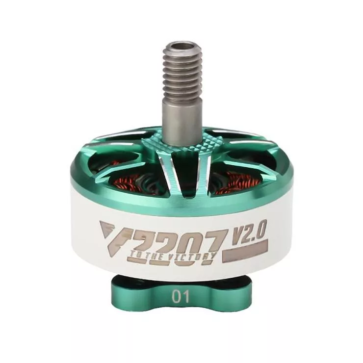 T-Motor V2207 V2 1950KV Grün Weiß FPV Motor