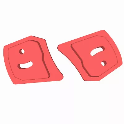 GEPRC Mark5 O3 Kamerahalterung 3D Druck TPU Rot
