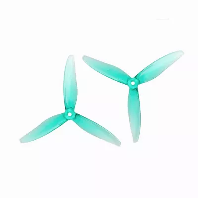 Gemfan Hurricane 6045-3 6 Zoll 3-Blatt Propeller Clear Green (2CW+2CCW)