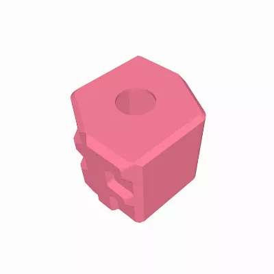 FlyFishRC Volador 5 Standoffs 3D Druck TPU hellrosa (4 Stück)
