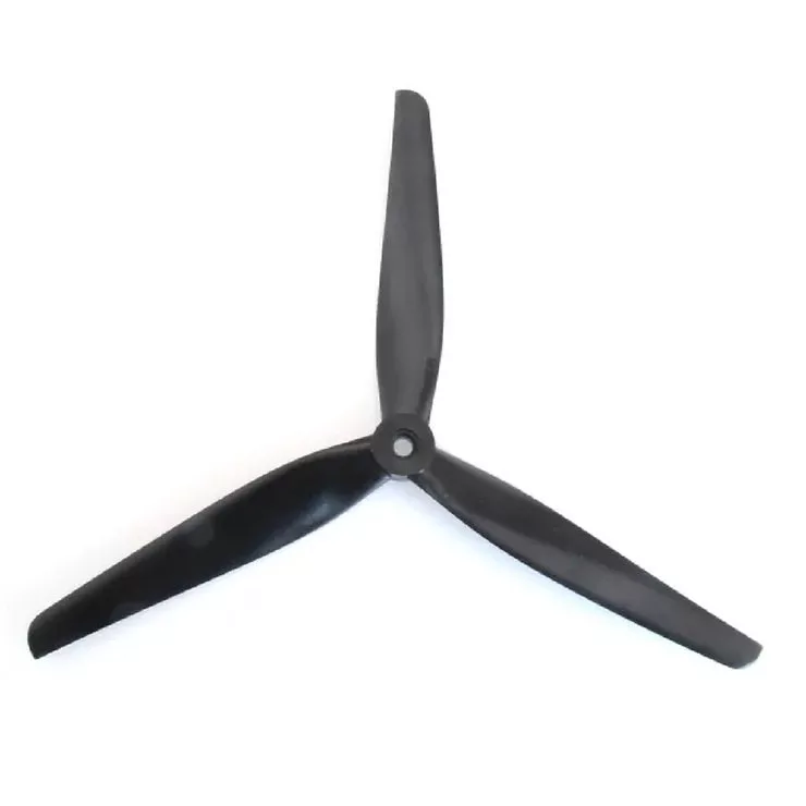HQProp MacroQuad 8X4X3 8 Zoll 3-Blatt Propeller Schwarz-Glasfaser (1CW+1CCW)