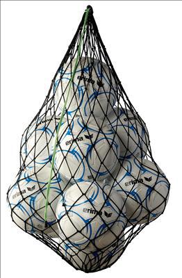 Erima Ballnetz für 10 Bälle schwarz/green 723001 Gr. 00