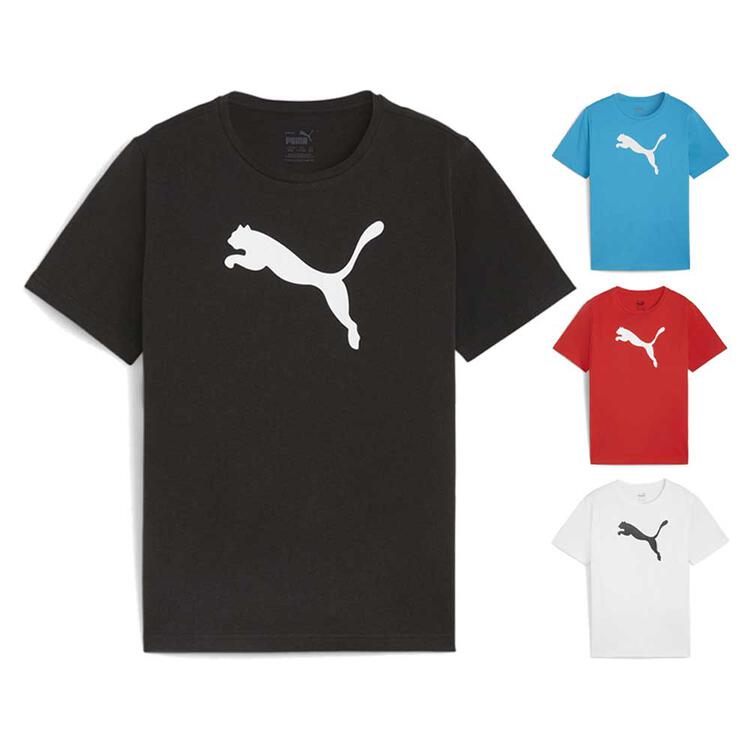 Puma teamRISE Logo Jersey Cotton Kinder 658707