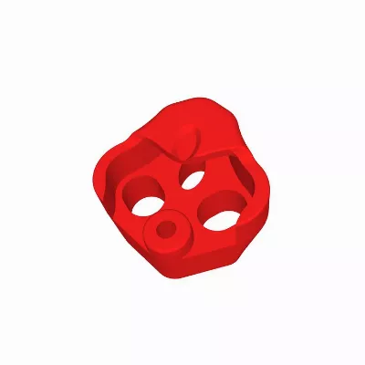 Foxeer Mega 5 Arm Guards (4 Stück) 3D Druck TPU Rot