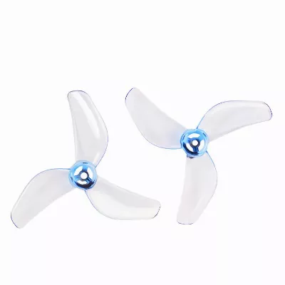 Gemfan 31mm 1207-3 3-Blatt Propeller Clear Blue (4CW+4CCW)