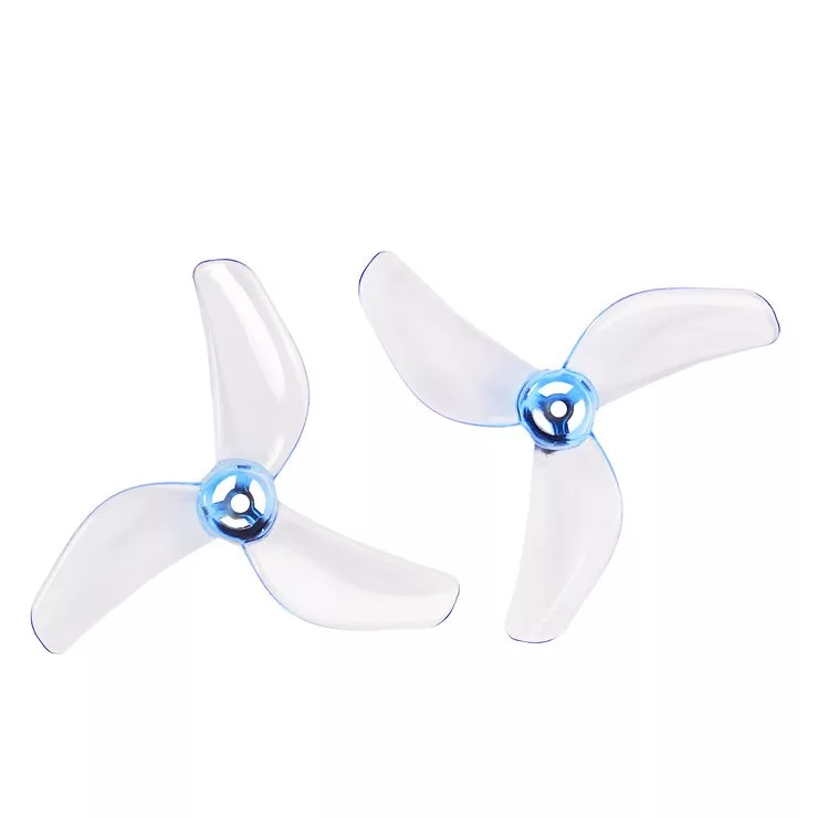 Gemfan 31mm 1207-3 3-Blatt Propeller Clear Blue (4CW+4CCW)
