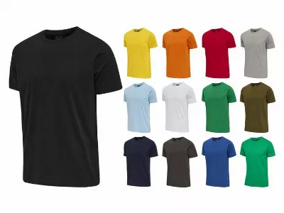 HummelRed Classic Basic T-Shirt S/S Herren 215119