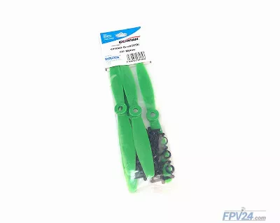 Gemfan 6040 6×4 GFN Glass-Fiber-Nylon Bullnose Propeller Grün 2xCW 2xCCW 6 Zoll
