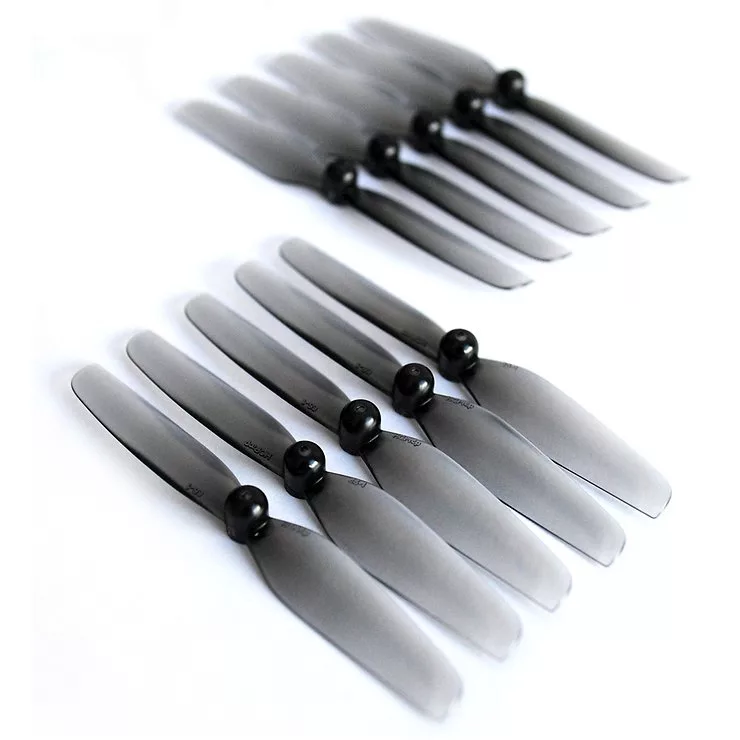 HQProp 65mm Micro 2 Blatt Propeller 10 Stück 1.5mm Grau