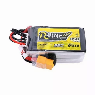 Tattu R-Line 850mAh 4S 95C 14.8V Lipo Akku XT60