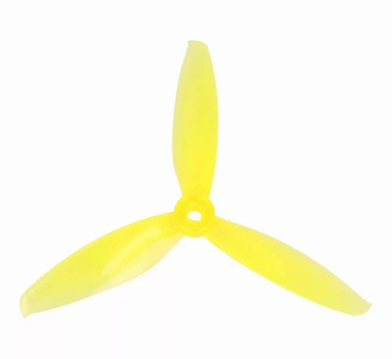 Gemfan 5043 5×4.3 WinDancer 3 Blatt Propeller Klar Gelb 2xCW 2xCCW 5 Zoll