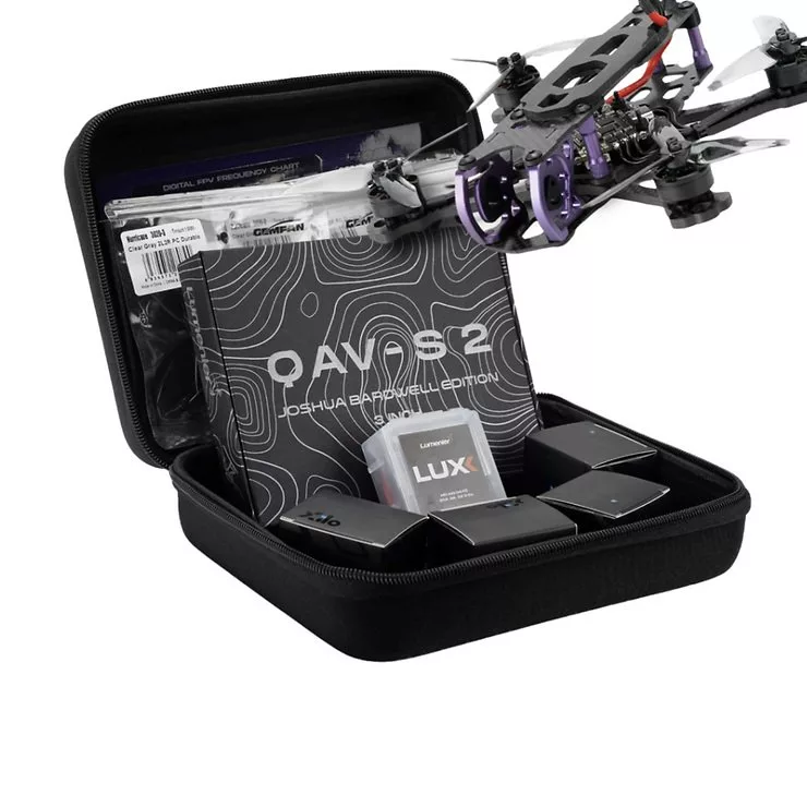Lumenier QAV-S 2 Sub-250 Joshua Bardwell SE 3 Zoll HD Ready DIY Kit