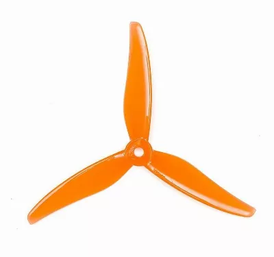 Gemfan Hurricane MCK 51466-3 3-Blatt Propeller 5,1 Zoll Tiger Orange