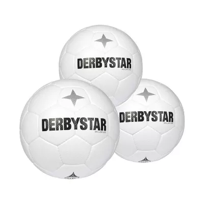 Derbystar Brillant APS Classic v22 weiss 3er Ballpaket – Gr. 5