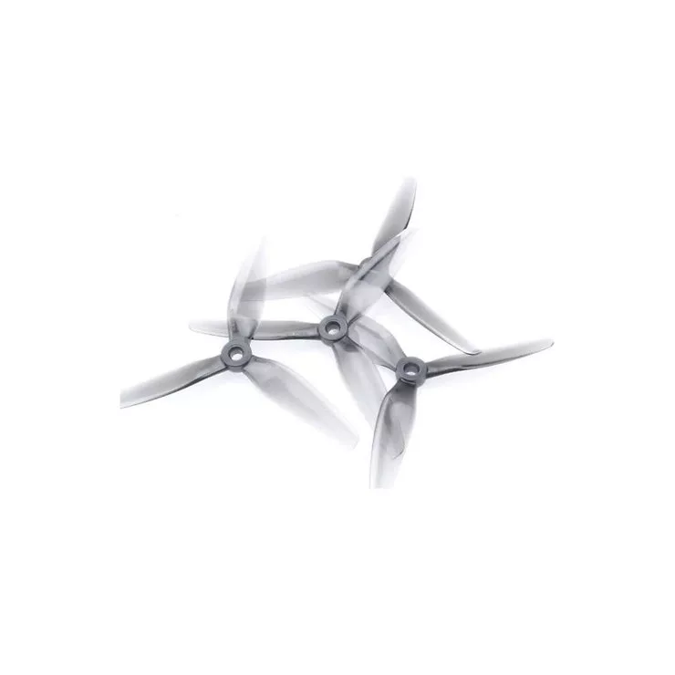 HQProp Ethix S5 3 Blatt Propeller 4 Stück 5 Zoll Light Grey