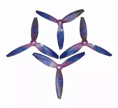 Gemfan 5043 5×4.3 WinDancer 3 Blatt Propeller Skitzo Galaxy 2xCW 2xCCW 5 Zoll