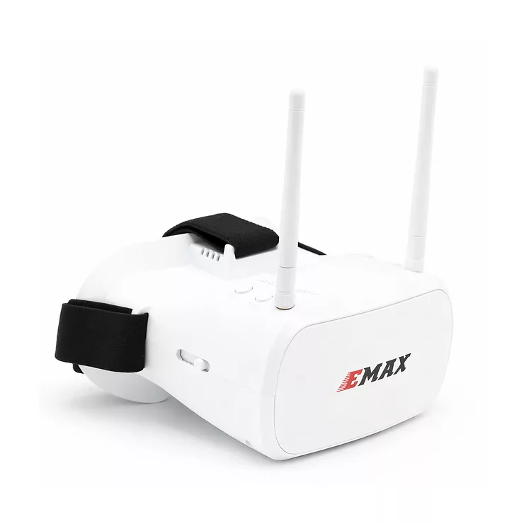 Emax 5.8G 48CH Diversity Analoge FPV Dual Antennen Brille Goggles