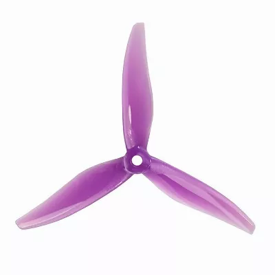 Gemfan YUKI 5129-3 5 Zoll 3-Blatt Propeller Purple (2CW+2CCW)