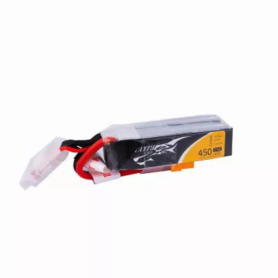 Tattu 450mAh 14.8V 75C 4S Lipo Akku XT30 Long