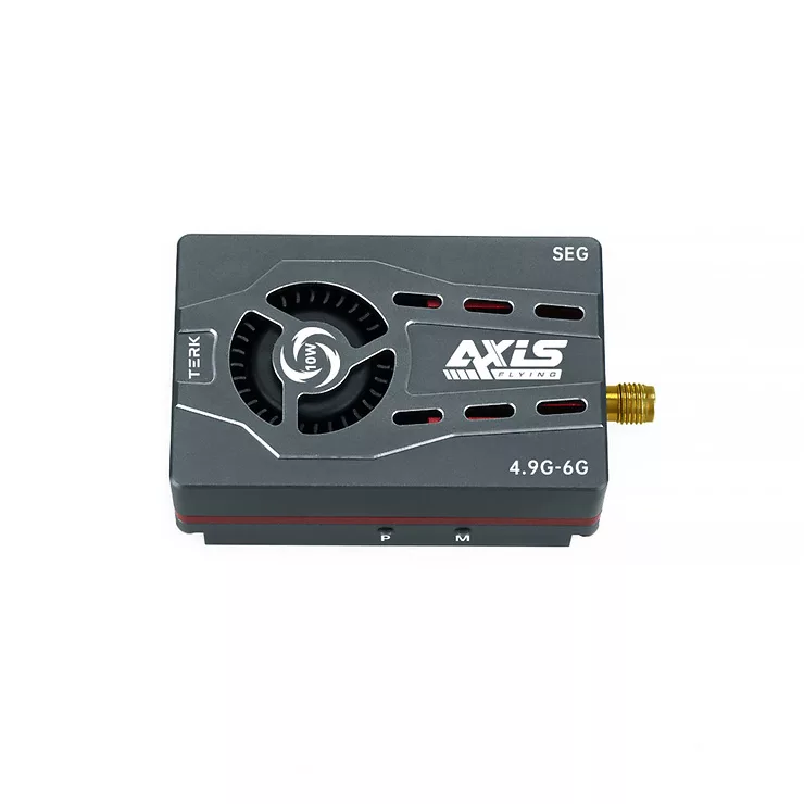 Axisflying 4.9G-6G SEG 10W analog VTX TERK FPV Videosender