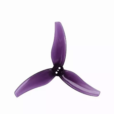 Gemfan Hurricane 3630-3 3.6 Zoll 3-Blatt Propeller Clear Purple (2CW+2CCW)