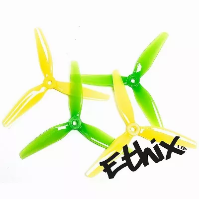 HQProp Ethix S4 3 Blatt Propeller Lemon Lime 4 Stück 5 Zoll