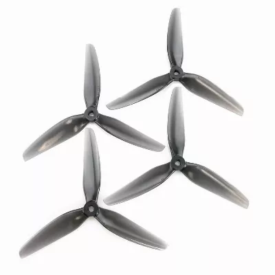 HQProp 6X3.5X3 Racing Prop FPV 3 Blatt Propeller 6 Zoll Light Grey