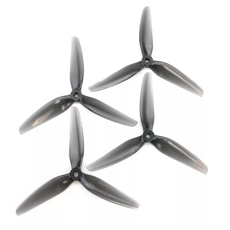 HQProp 6X3.5X3 Racing Prop FPV 3 Blatt Propeller 6 Zoll Light Grey