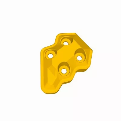FlyFishRC Volador 5 Arm Guards 3D Druck TPU gelb (4 Stück)