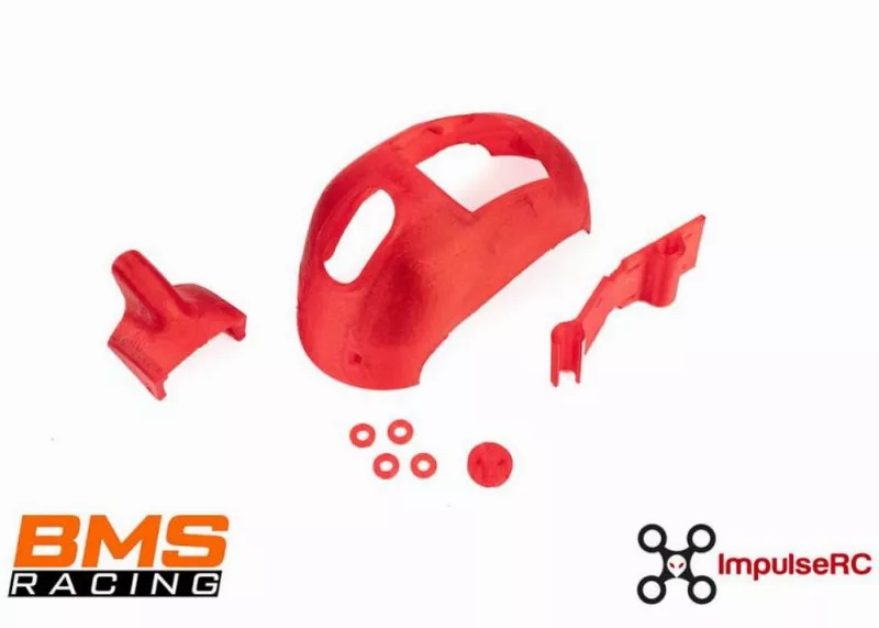ImpulseRC BMSRacing JS-1 Race Drohnen Copter TPU Teile Rot