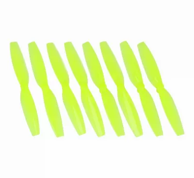 Gemfan 65mm 2 Blatt Propeller 1mm Loch Klar Gelb 4xCW 4xCCW