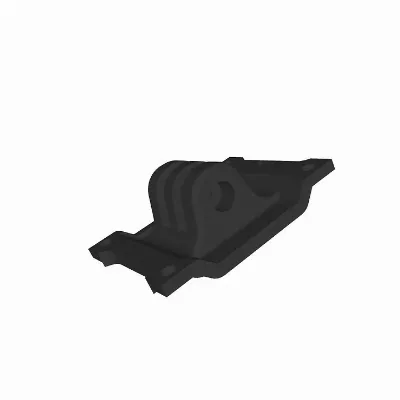 GEPRC Mark5 GoPro Halterung 3D Druck TPU Schwarz