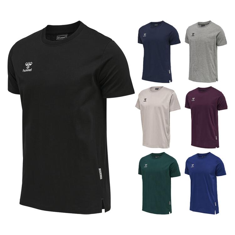 hummel Move Grid Baumwoll T-Shirt Herren 214792