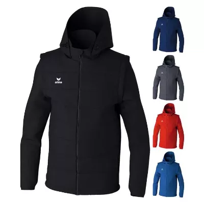 Erima TEAM Jacke mit abnehmbaren Ärmeln