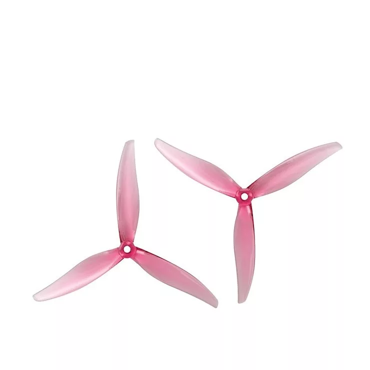 Gemfan Hurricane 7043 7 Zoll 3-Blatt Propeller Clear Pink (2CW+2CCW)
