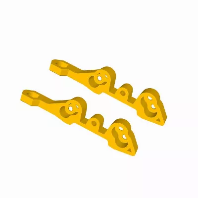 FlyFishRC Volador 5 Antennenhalterung 3D Druck TPU gelb