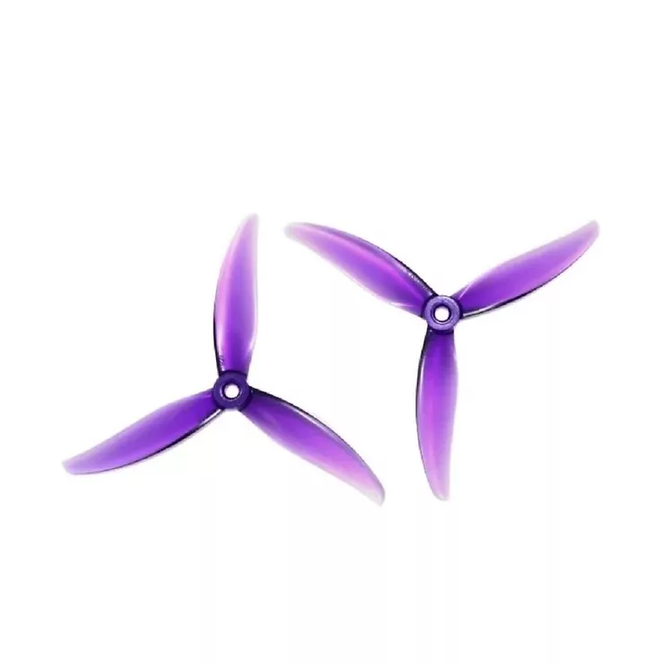 HQ FlowerPig 5,1 Zoll 3-Blatt Propeller Purple (2CW+2CCW)