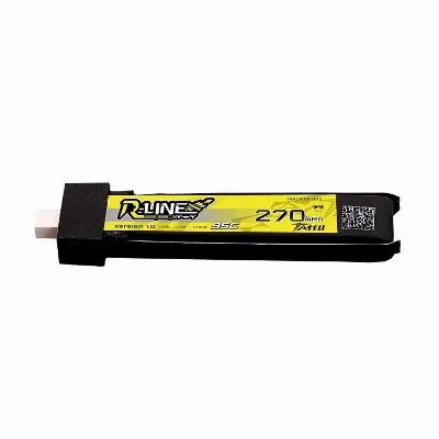 Tattu Batterie 270mAh 1S 95C 3.8V HV Lipo Akku BT2.0 Plug 5 Stück