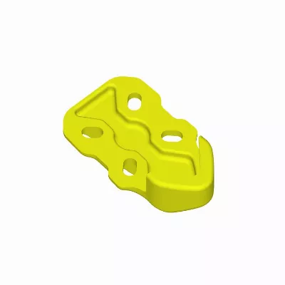 GEPRC Mark5 Arm Guards (4 Stück) 3D Druck TPU Gelb