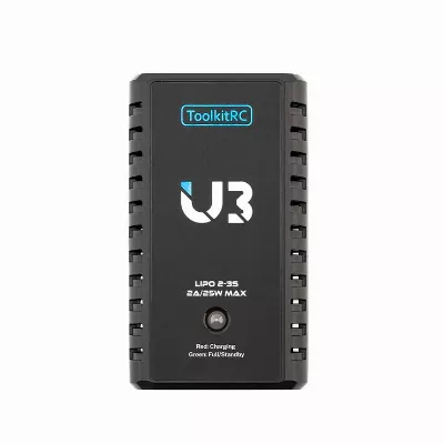 ToolkitRC U3 LiPo 2-3s 2A Ladegerät DC 9-20V USB-C