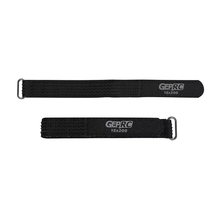 GEPRC LiPo Batterie Strap 15x200mm schwarz 5 Stück