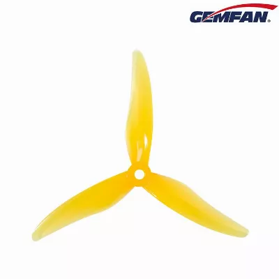 Gemfan Hurricane 51477 FPV Propeller Gelb 5 Zoll