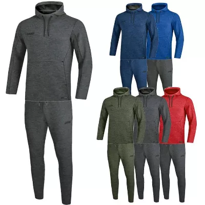 Jako Jogginganzug Premium Basics mit Kapuzensweat M9629