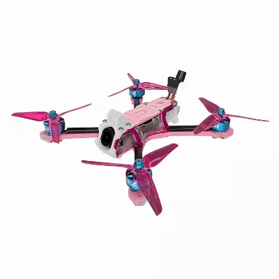 Axisflying Bando 5 X DJI O4 Pro HD 5 Zoll GPS 2.4GHz ELRS GPS Pink