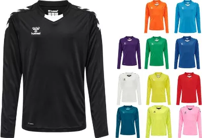 hummel Core XK Poly Trikot Kinder Langarm 211462