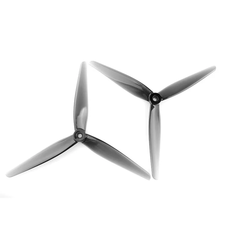 HQProp 8X3.7X3 Racing Prop FPV 8 Zoll 3-Blatt Propeller Grey (1CW+1CCW)