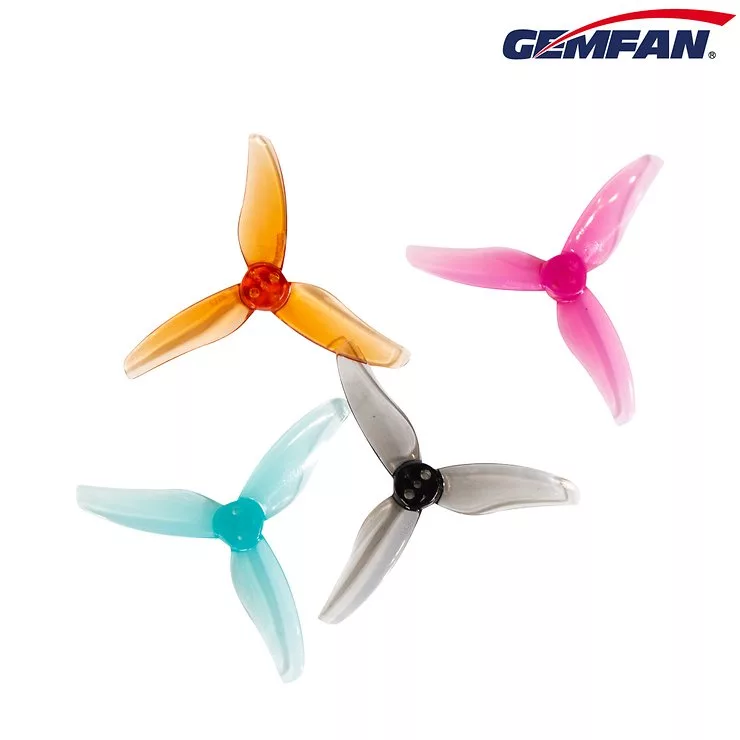 Gemfan 2512 3 Blatt Propeller Clear Grey 2.5 Zoll