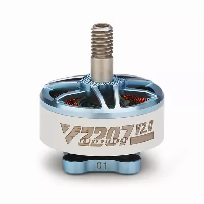 T-Motor V2207 V2 2550KV Blau Weiß FPV Motor